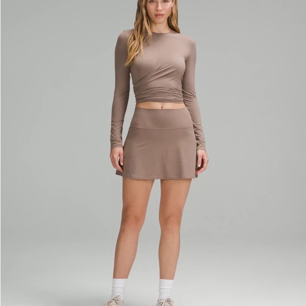 Lululemon Align High Rise Skirt NWT 4 Taupetastic